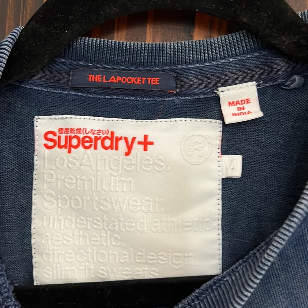 LA Pocket T-shirt Superdry men's Size M Excellent quality vintage look. - Picture 3 of 11
